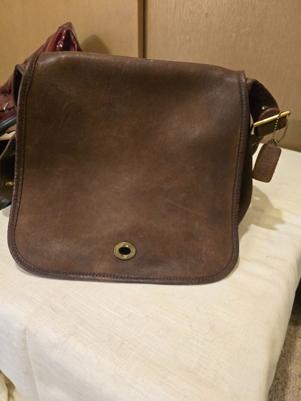 Vintage Coach Stewardess bag 80s